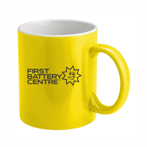Yellow Altitude Blank Canvas Sublimation Ceramic Coffee Mug - 330Ml, Moq 25